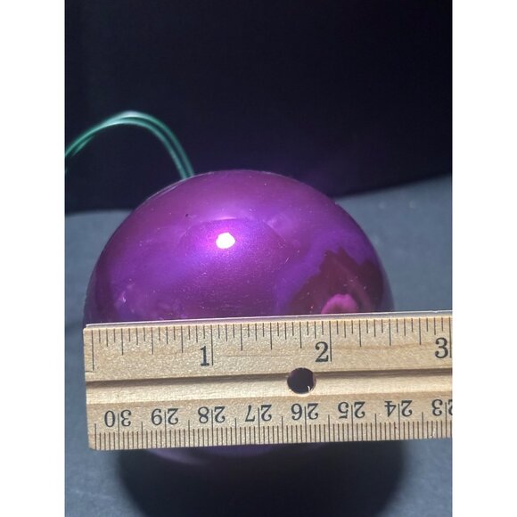 Luminetch VTG 1993 Limited Edition Glass Lighted Christmas Ornament Santa - Picture 8 of 10